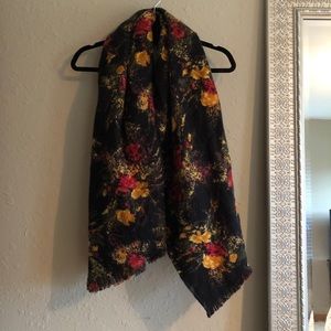 Floral scarf